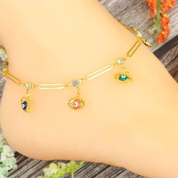 "Elegant Handmade Anklet – Delicate Jewelry for Women, MAR091427 - Picture 1 of 10